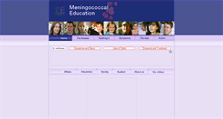 Desktop Screenshot of meningococcal.org