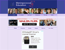 Tablet Screenshot of meningococcal.org